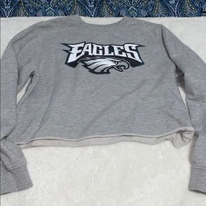 Eagles Cropped Sweatshirt